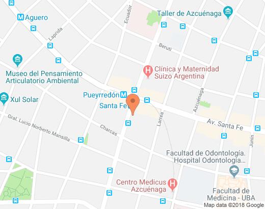 Mapa de ubicación Plomero Express